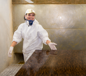 Applying Varnish Applying Varnish