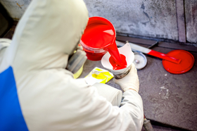 Paint Mixing Kitchen