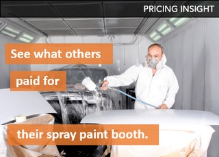 Spray paint booth pricing insights Spray paint booth pricing insights