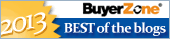 Best of BuyerZone Business Branding Blog Recipient