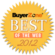 Best of BuyerZone Entrepreneurial Blogs & Sites of 2012 Recipient