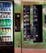 Schools and Corporations fill vending machines with healthy snacks