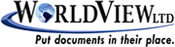 WorldView logo WorldView logo