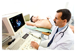 Ultrasound heart scanning machine