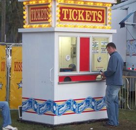Carnival Ticket Booth Carnival Ticket Booth