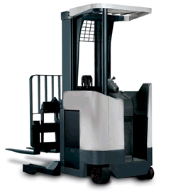 Narrow aisle forklifts