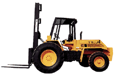 Rough terrain forklifts