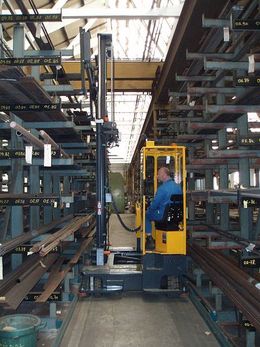 Side Loader Forklift Side Loader Forklift