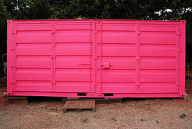 Neon Event Storage Container