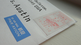 Mail Marked by Postage Meter Mail Marked by Postage Meter