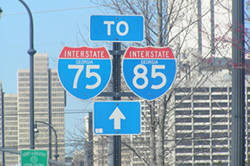 Highway signs