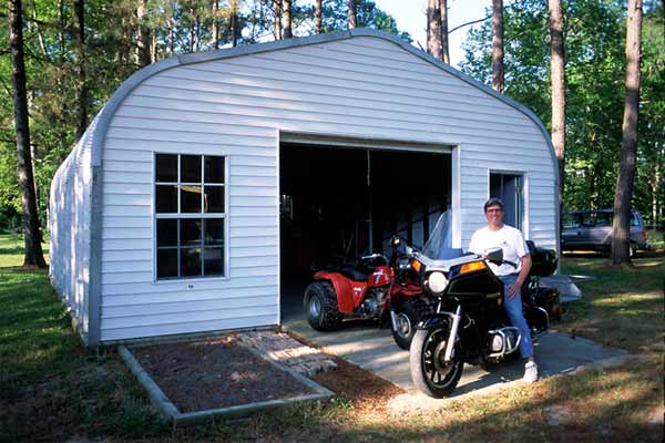 Motorcycle garage